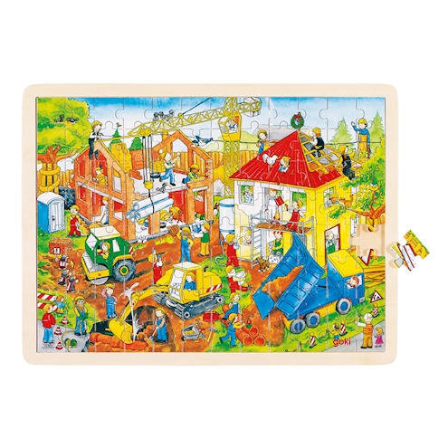 Baustelle, Puzzle 96 Teile