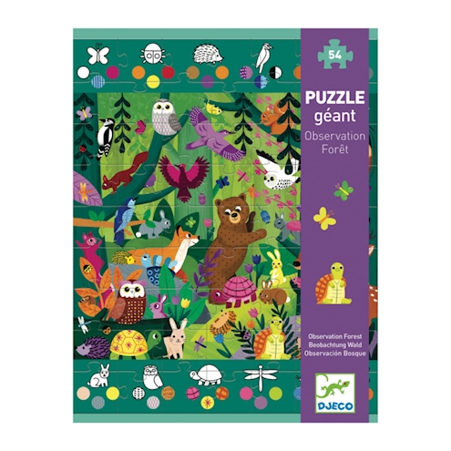 Riesenpuzzle Beobachtung Wald 54 Teile