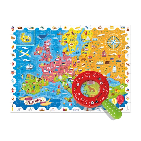 Detective Puzzle Europa 108 Teile