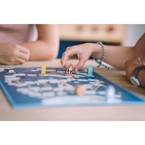 Leiterspiel Arktis, snakes and ladders