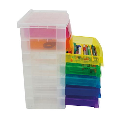 Schubladen-Box Regenbogen 26 x 16 x 23 cm