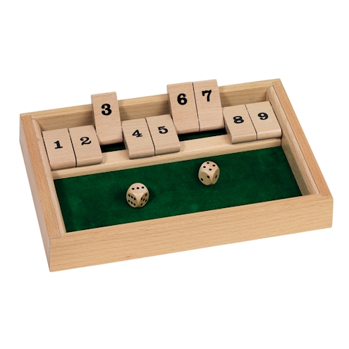 Shut the box - Klappspiel