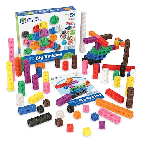 MathLink Cubes Big Builders, 200 Stück