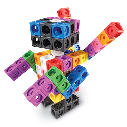 MathLink Cubes Big Builders, 200 Stück