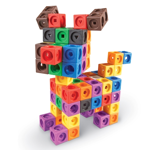 MathLink Cubes Big Builders, 200 Stück