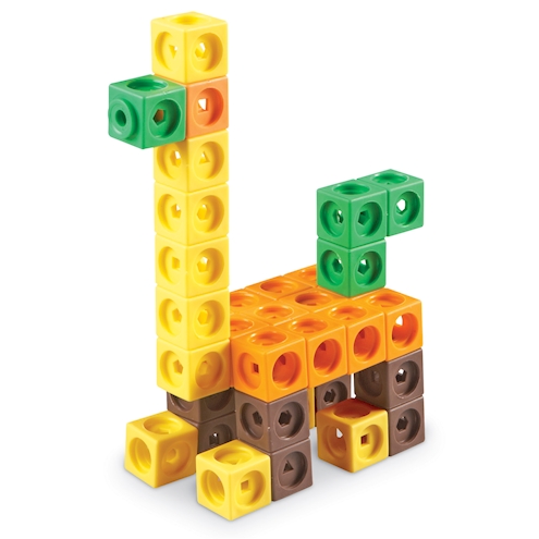 MathLink Cubes Big Builders, 200 Stück