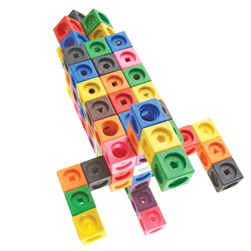 MathLink Cubes Big Builders, 200 Stück