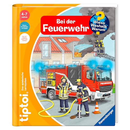 Tiptoi Unterwegs mit der Feuerwehr, Buch