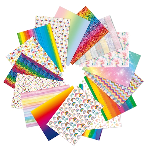 Rainbow Colours Papier