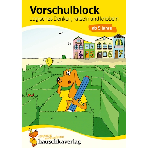 Vorschulblock - Logisches Denken, rätseln und knobeln