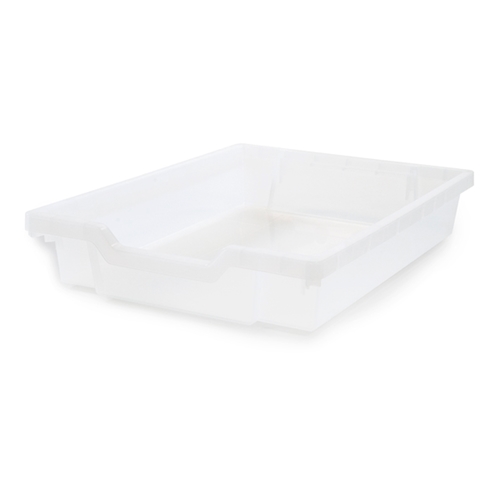 Kunststoffbox Gratnells flat transparent B 31,2 x H 7,5 x T 42,7 cm