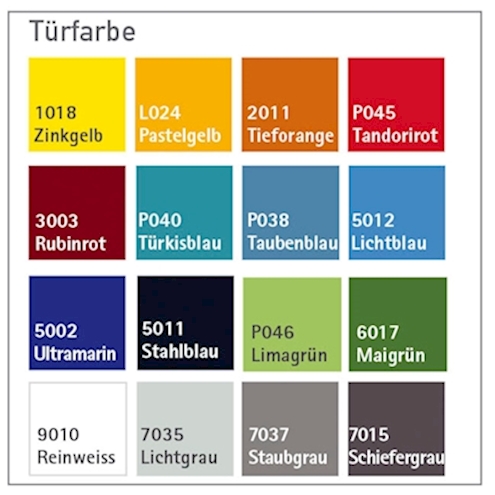 Garderobenspind 2x2 Fächer, B 92,5 x H 195 x T 45 cm