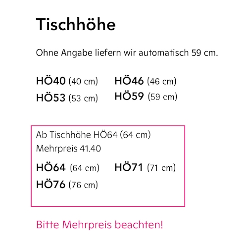 Wandklapptisch, eckig, L 120 x B 70 cm