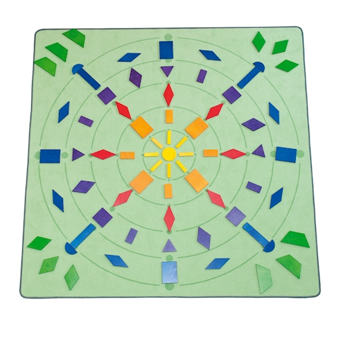 Spielteppich Mandala 200 x 200 cm