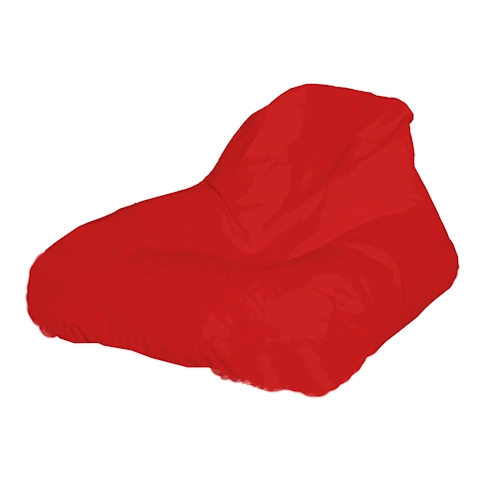 Chillout-Bag-Sessel rot, 300 L, B 95 x H 74 x T 95 cm