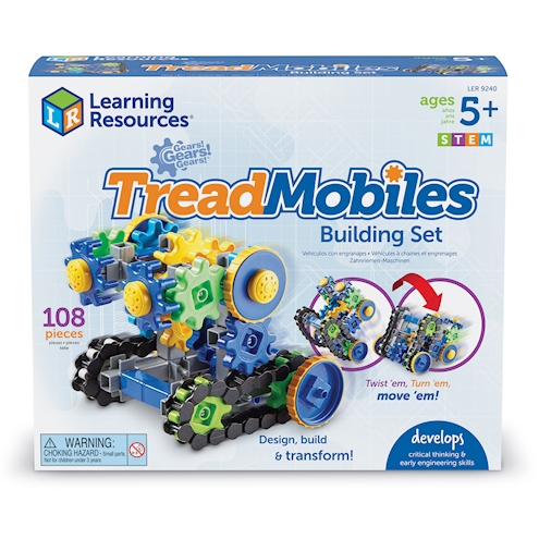 Gears Tread Mobiles Buidling Set, 108 Stück