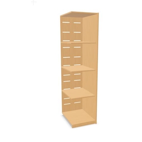 Deckenschrank Anbaumodell ohne Tür, B47,5xH196,8xT62 cm