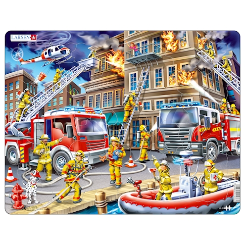 Feuerwehr, Puzzle 45 Teile