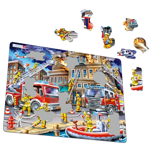 Feuerwehr, Puzzle 45 Teile