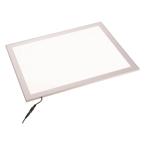 LED Panel mit Wanne A3