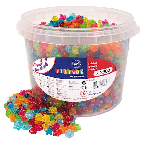 Perlenmix Glitter 1 kg