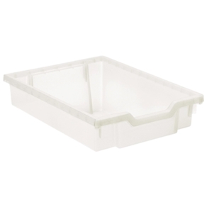 Materialboxen klein, H 7,5 cm transparent